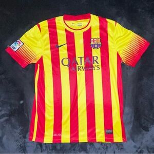 Nike Authentic FC Barcelona Soccer Jersey Away Kit